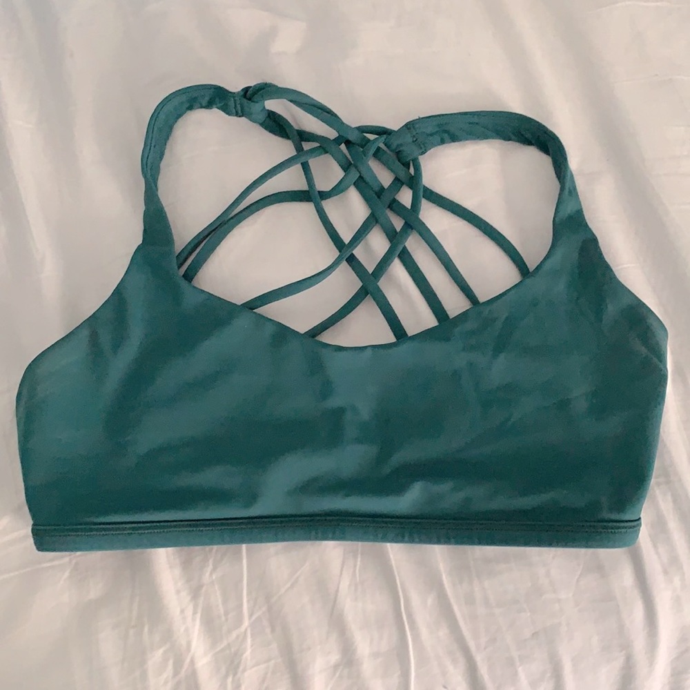 Lululemon sports bra - blue/green